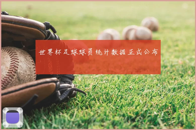 世界杯足球球员统计数据正式公布